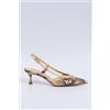 Sergio Levantesi Slingback EDDA2 Pitonata Donna