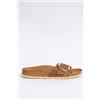 Birkenstock Ciabatta Madrid Big Buckle Cognac Donna