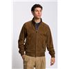 Baracuta Giacca Harrington G9 Camoscio Tabacco Uomo