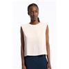 Slowear Top Edith in Crepe di Seta Rosa Donna