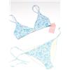 Mc2 saint barth Costume Bikini Batik Bianco/azzurro Donna