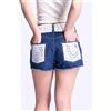 Mc2 saint barth Shorts Denim e Sangallo Donna
