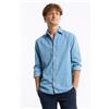 Mc2 saint barth Camicia Denim Azzurro Uomo