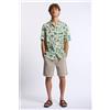 Mc2 saint barth Camicia Lino Car Verde Uomo