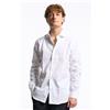 Fay Camicia Travel Cotone Bianco Uomo