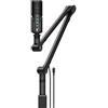Sennheiser Profile Streaming Set con microfono USB, Boom Arm e tasca - Design Plug & Play, ideale per podcasting e streaming, capsula condensatore cardioide, cavo USB-C 3m - Nero (700100)
