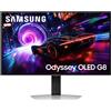 Samsung Odyssey OLED G8 - G81SF (3840 x 2160 pixel, 27"), Monitor, Argento