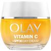 Olay Vitamin C Crema Viso Idratante Giorno SPF 30, Cura della Pelle con Niacinamide 99% di Purezza. Skin Care Illuminante: Azione Antimacchie, Uniforma e Idrata. Non grassa, Non Appiccicosa. 50ml