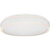 V-TAC VT-7757 Plafoniera LED 38W triac dimmerabile 400x62mm montaggio a plafone rotonda colore bianco 4000K - 6909