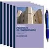 Dodici Blocco Proposte Commissione A4 29,7x21,5cm - 33x3 Fogli Autoricalcanti (Triplice Copia) - Blocchetto Copia Commissioni Ordini Agenti Rappresentanti - CON PENNA TOUCH OMAGGIO Dodici12® (5)