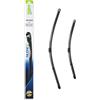 VALEO Silencio Tergicristalli VF405 Kit di Spazzole tergicristallo originali Flat Blade ad Alte Prestazioni, Maggior Visibilità su Strada 650mm/475mm Anteriore Confezione da 2 574314
