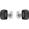 BOSS Jewelry Orecchini a perno da uomo Collezione YANN in Acciaio Inossidabile Black Taglia unica