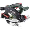 Metabo Sega circolare a batteria KS 18 LTX 57 BL 18 V, con motore brushless, taglio obliquo, indicatore di taglio ben visibile, peso leggero, sega 611857850