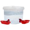 Generic Abbeveratoio automatico per gatti, per animali domestici, grande capacità con flusso continuo, robusto dispenser di idratazione per cani, accessorio per animali domestici con design a pompa