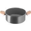 Lagostina Vivissima, Casseruola Fonda Antiaderente 20 cm con Due Manici, Rivestimento in Ceramica, Riscaldamento Rapido e Cottura Uniforme, Adatta a Tutte le Fonti di Calore Inclusa Induzione