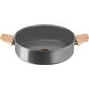Lagostina Vivissima, Casseruola Semifonda Antiaderente 24 cm con Due Manici, Rivestimento in Ceramica, Riscaldamento Rapido e Cottura Uniforme, Adatta a Tutte le Fonti di Calore Inclusa Induzione