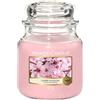 Yankee Candle Candela profumata in giara media | Fiore di ciliegio | Durata Fino a 75 Ore