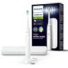 Philips Sonicare 4100 - Spazzolino elettrico Philips Sonicare per adulti con 1 testina sonica Philips W2 Optimal White, custodia da viaggio sottile e caricatore USB modello HX3683/33