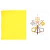 AZ FLAG - Set di 2 bandiere vaticane - 90 x 60 cm - Bandiera vaticana 100% poliestere con occhielli metallici incorporati