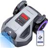ANTHBOT Robot Tagliaerba senza fili, NetRTK+4G, Doppia Visione, 500m² - M5