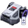 ANTHBOT M9 Robot Tagliaerba Wireless - 1000 ㎡, Navigazione RTK e Doppia Visuale, Sistema di Evitamento Ostacoli Basato su IA, Controllo Tramite APP, con Garage MGA04