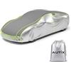 AUTIX Telo Antigrandine per Auto Imbottito Spesso Impermeabile con Zip Laterale, Copriauto 3 Strati EVA Antiurto, Protezione UV Pioggia Neve Vento (AUTO XL:533 * 178 * 120 cm)