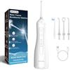 Betterchoi Idropulsore Dentale Portatile Idrogetto per Pulizia Denti Professionale, Irrigatore orale, Irrigatore Dentale, Water Flosser Dentale, Ricarica USB di Tipo C per Casa e Viaggi, Bianco