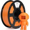 ELEGOO PLA+ Filamento 1,75mm Arancione 1KG, PLA Plus ad Alta Resistenza per Stampanti 3D, Precisione Dimensionale +/- 0,02mm, Bobina da 1kg (2,2lbs) Compatibile con la Maggior Parte delle Stampante 3D
