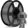 ELEGOO PLA+ Filamento 1,75mm Grigio Siderale 1KG, PLA Plus ad Alta Resistenza per Stampanti 3D, Precisione Dimensionale +/- 0,02mm, Bobina da 1kg (2,2lbs)