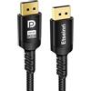 Etseinri Cavo DisplayPort 240Hz 3M, Cavo DisplayPort 8K 60Hz 4K 240Hz 165Hz 144Hz 120Hz, Cavo DP a DP Supporto HDCP2.3 DSC1.2 HDR10 G-Sync & FreeSync Display Port per Monitor da Gioco PC HDTV