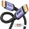 Etseinri 80Gbps Cavo DisplayPort 2.1 3M, VESA Certificato Cavo DisplayPort 2.1 16K@30Hz 8K@240Hz 4K@540Hz 360Hz 240Hz HDR HDCP2.3 FreeSync G-Sync per Monitor da Gioco Schede Grafiche RTX 5090 HDTV