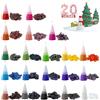 Rouclo Coloranti Per Candele - 20 Colori Per Cera, Ideali Per Fai Da Te. Adatti Per Cera Di Soia, D'Api, Paraffina, Gel E Di Palma