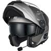 ORIGINE Casco Moto Modulare Bluetooth Interfono Voice Dial Casco Moto Omologato ECE2206 Chiamata Vivavoce
