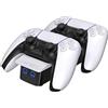 Venom PS5 Controller Twin Docking Station - White (PS5)