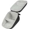 Generic Custodia rigida impermeabile portatile protettiva, proteggi la tua macchina per il misuratore di pressione del braccio superiore, Nero Piccolo