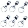Vdaxvme 6 Pz/set Heavy Duty Lega Auto Motore Pistone Portachiavi Per Gli Appassionati Automobilistici Design Meccanico Portachiavi Regalo Auto Zaino A Tema Decorazione Portachiavi