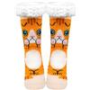 LOFIR Calze a Pantofola Donna Inverno, Calzini Termici Morbidi e Caldi Antiscivolo con Motivo Animale Carino, taglia 35-41, 1 paio Cane Blu