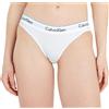 Calvin Klein Donna Slip Taglio Bikini Intimo, Bianco (White), XS