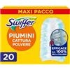 Swiffer Duster Piumini Cattura Polvere, 20 Piumini Maxi Formato.