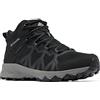 Columbia Peakfreak 2 Mid Outdry, Scarponi da trekking ed escursionismo a vita media Uomo, Black Titanium Ii, 40.5 EU