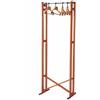Foppapedretti Snake 60 Appendiabiti Pieghevole, Noce