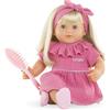 Corolle - Bambola Jade, 9000130460, +3 anni, lunghi capelli biondi da spazzolare, misura 36 cm, abito e fascetta coordinati rosa