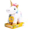 CRAYOLA Colour Me Plush, Peluche Colorabile con 3 Pennarelli, Soggetto Unicorno, attività Creativa e Regalo per Bambini, da 3 Anni, 4026316
