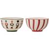 Bloomingville Set 2 ciotole Natale Bloomingville Jolly Gres