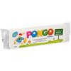 Pongo Panetto di plastilina vegetale modellabile 350 g Pongo bianco F603507