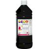 DECO Tempera in flacone Deco 1 L - nero - 08808/02