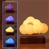 ele ELEOPTION Lampada A Levitazione Magnetica 3D,Lampada A Nuvola, 3 Colori Sfumati Regolabili Con Base In Legno,Adatta Per Regali Di Decorazione Della Camera Dei Bambini (Colore Legno Scuro)