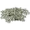 Jiangbered 100 Pezzi Charm Argento Tibetano per Bigiotteria Fatti a Mano Ciondoli Natalizi Vintage da Applicare a Bracciali Orecchini Collane Adatti a, Argento Tibetano, Come descritto