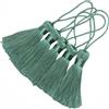 Hetuyon 20 mini nappe fatte a mano in seta con nodo cinese con passante per segnalibri, artigianato fai da te, orecchini di gioielli, ghirlande, lauree, feste, portachiavi e piccole decorazioni da appendere