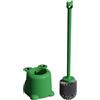 Baluue Set Scopino E Supporto per WC Scopino E Supporto per WC A Forma di Rana Simpatico Scopino per La Pulizia del Kit Spazzolone per Il Bagno Scopino per Pulizia Profonda del